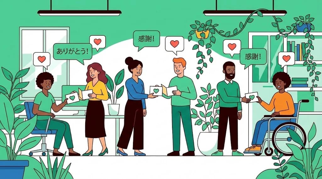 「ありがとう」が飛び交う会社は何が違う？称賛文化を作る具体的な方法