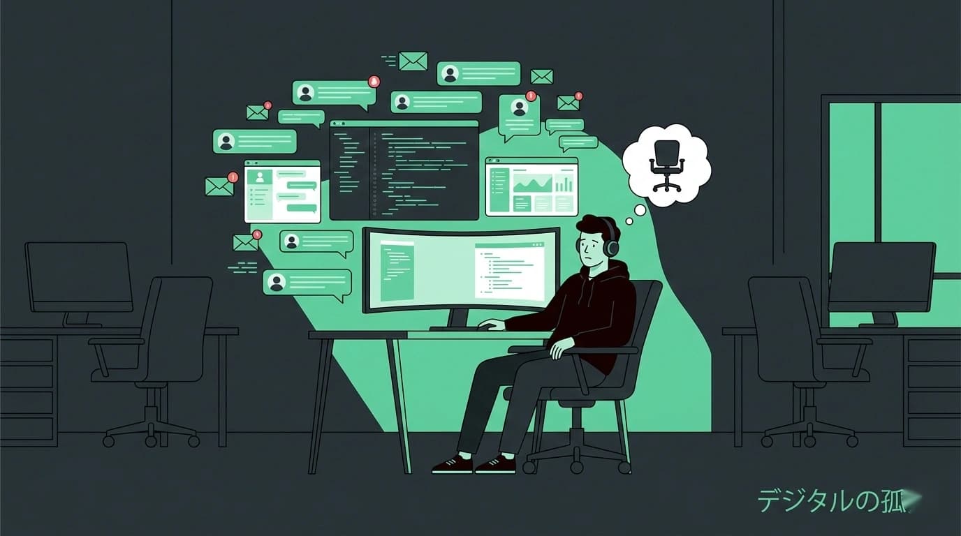 離職率が高いIT企業の共通点｜給与ではなく「孤独」が原因かもしれない