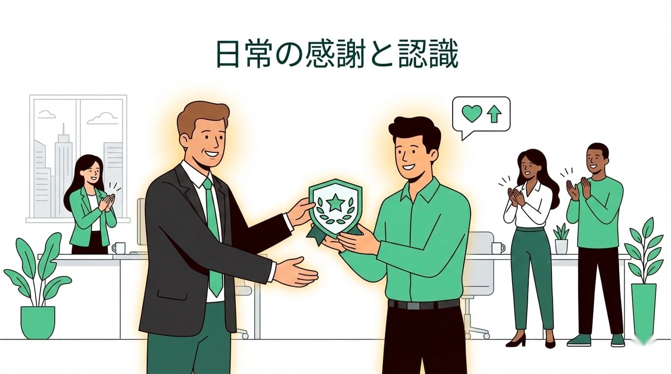 帰属意識（エンゲージメント）を高めるのは、豪華な福利厚生より「毎日の認知」