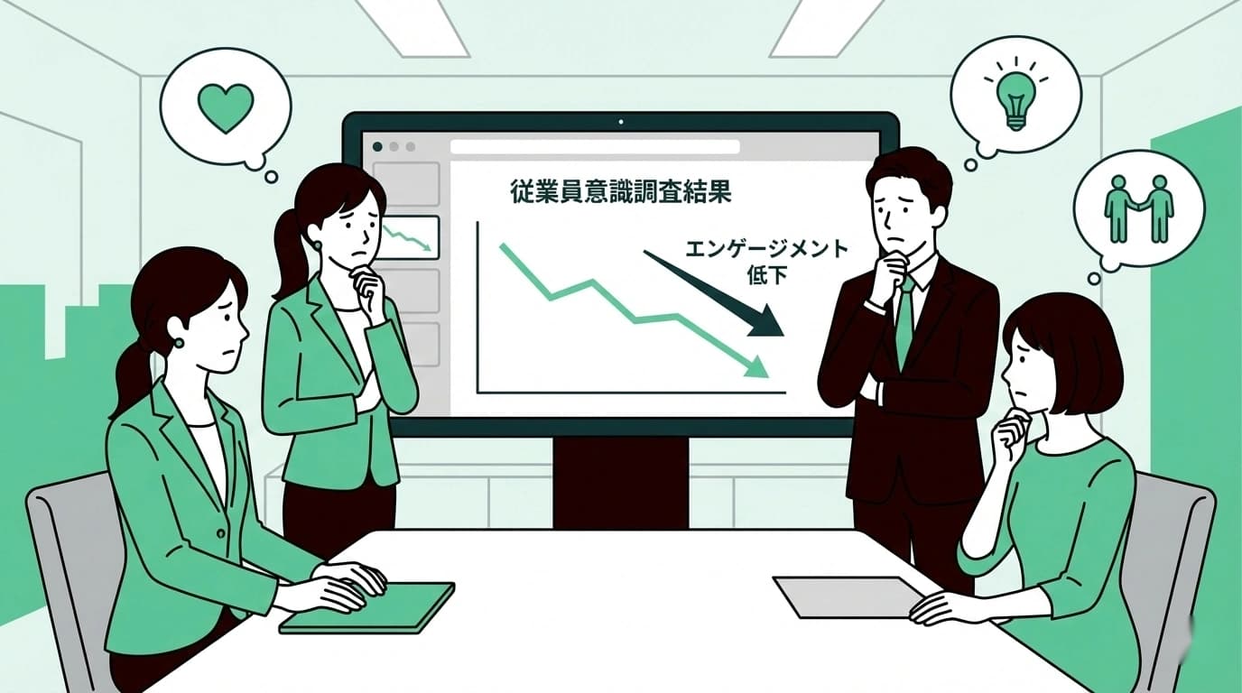 組織サーベイの結果が悪かった時、人事や経営者がまずやるべき5つのアクション