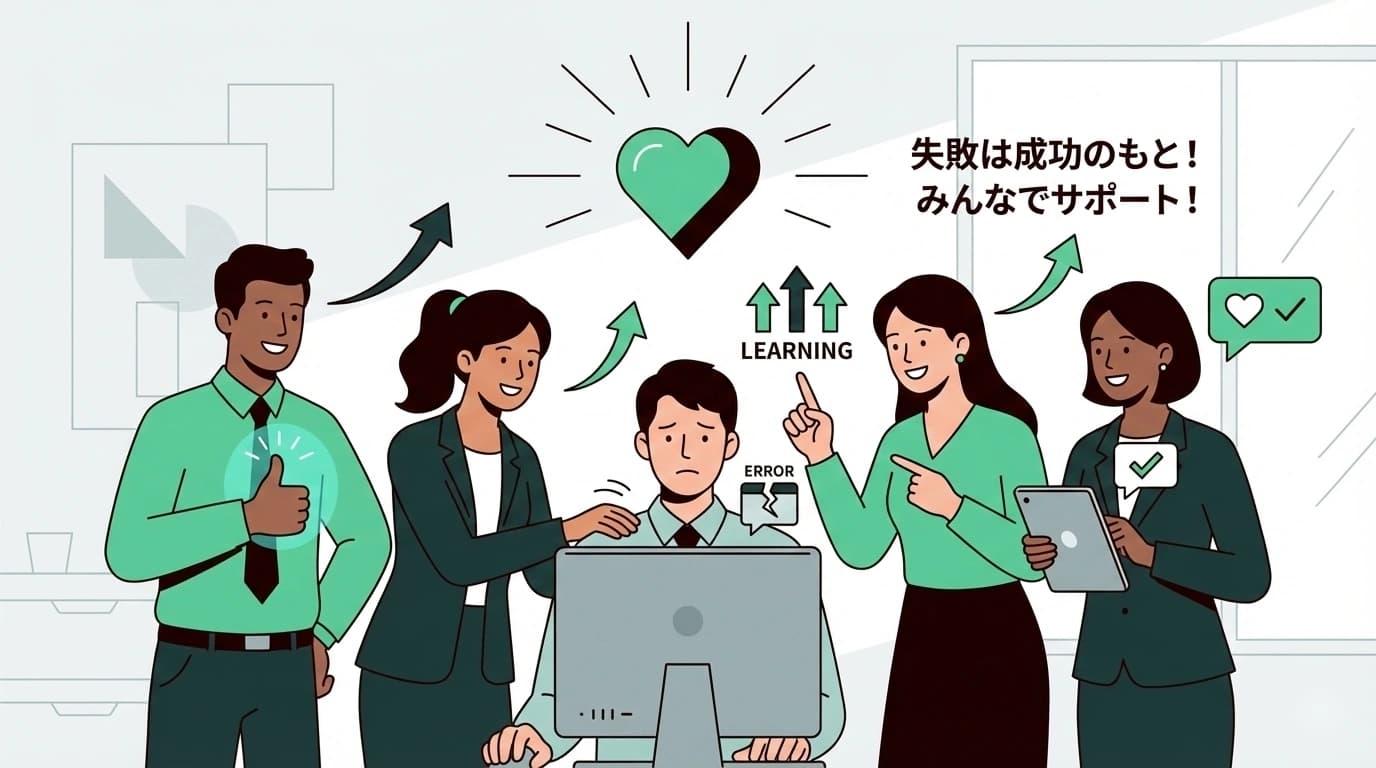 失敗を許容する文化はどう作る？「ナイストライ！」と言える環境づくり