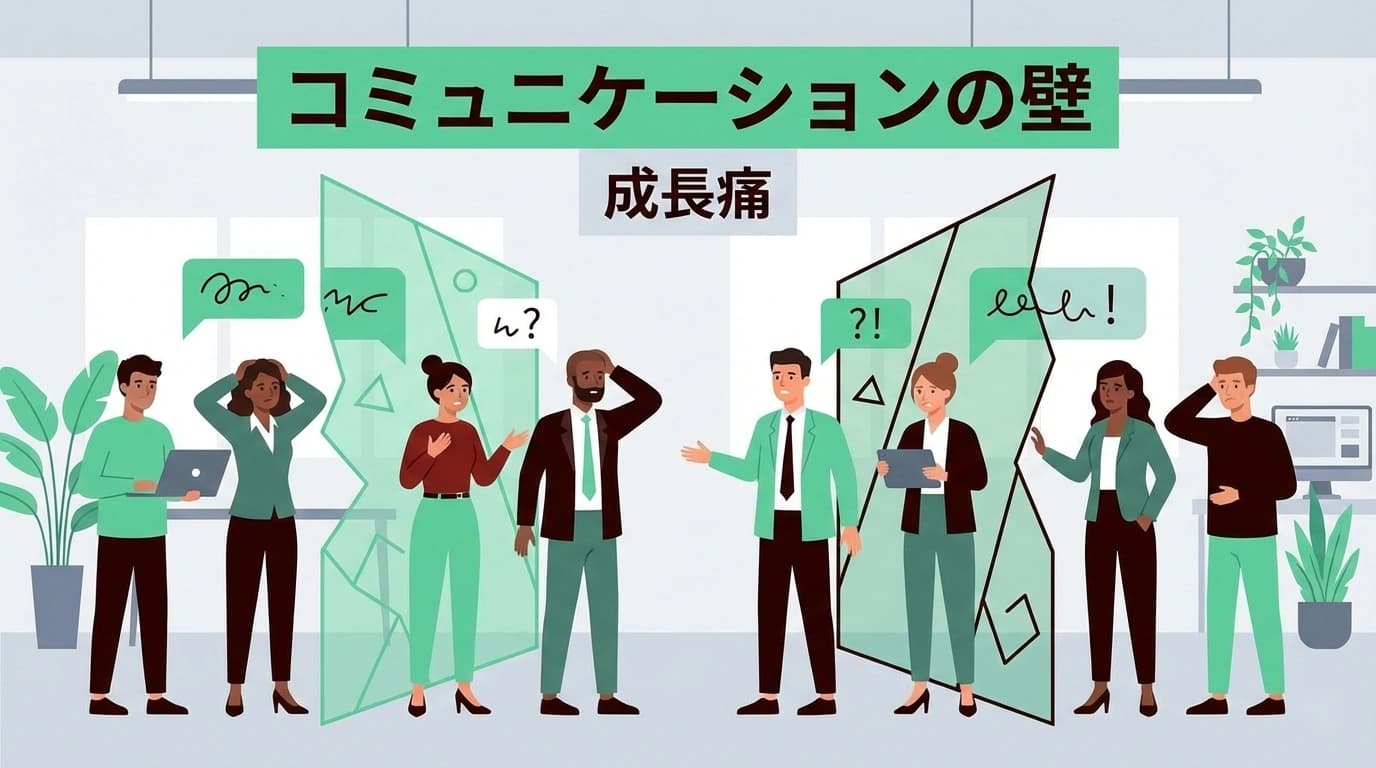 スタートアップの成長痛｜組織のギスギスを解消するコミュニケーション設計