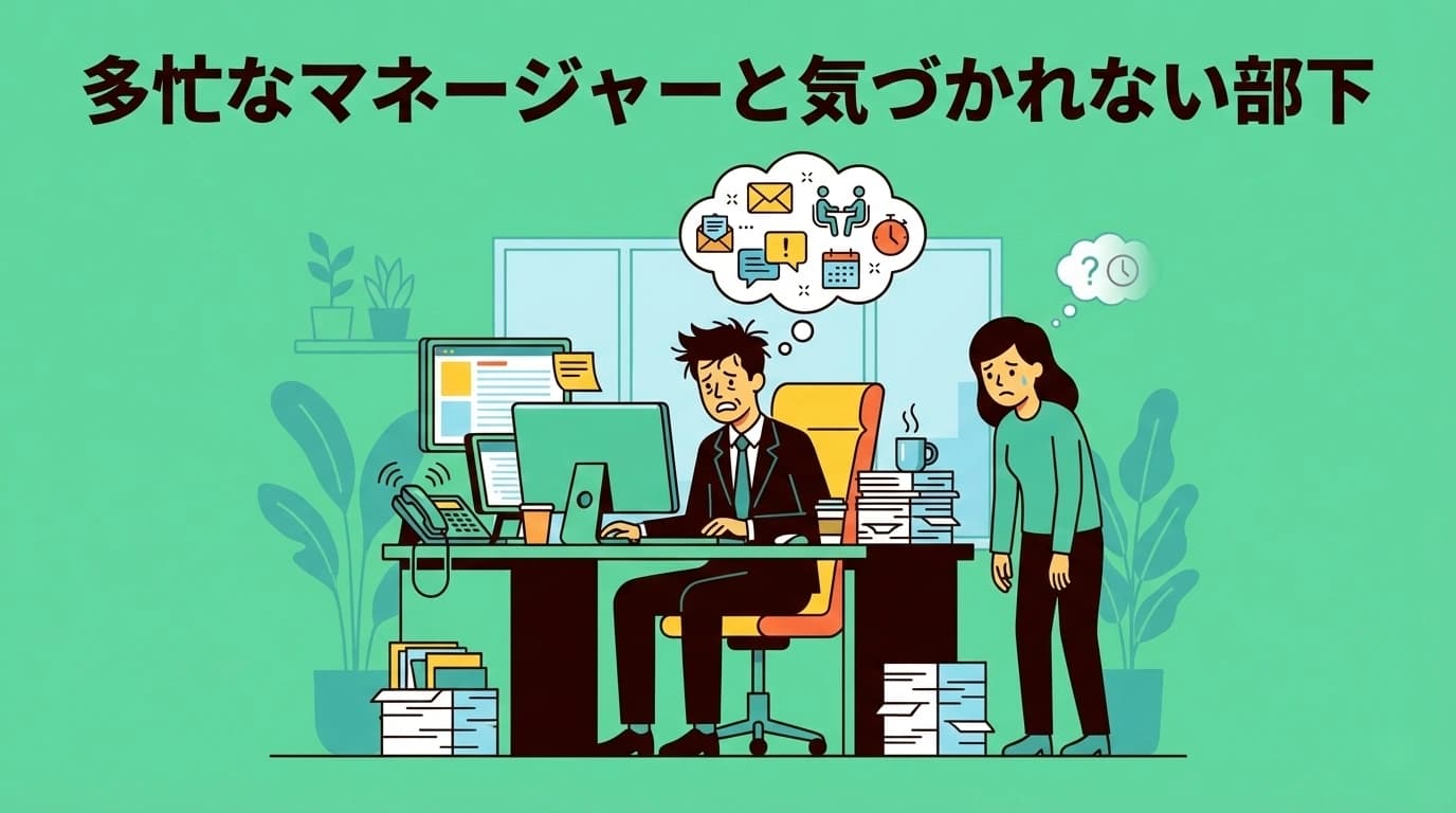 プレイングマネージャーが陥る「部下のSOS」の見落とし方と対策
