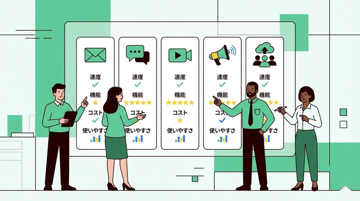 Teamsか、Chatworkか、Slackか？10〜50名規模に最適な社内SNS比較