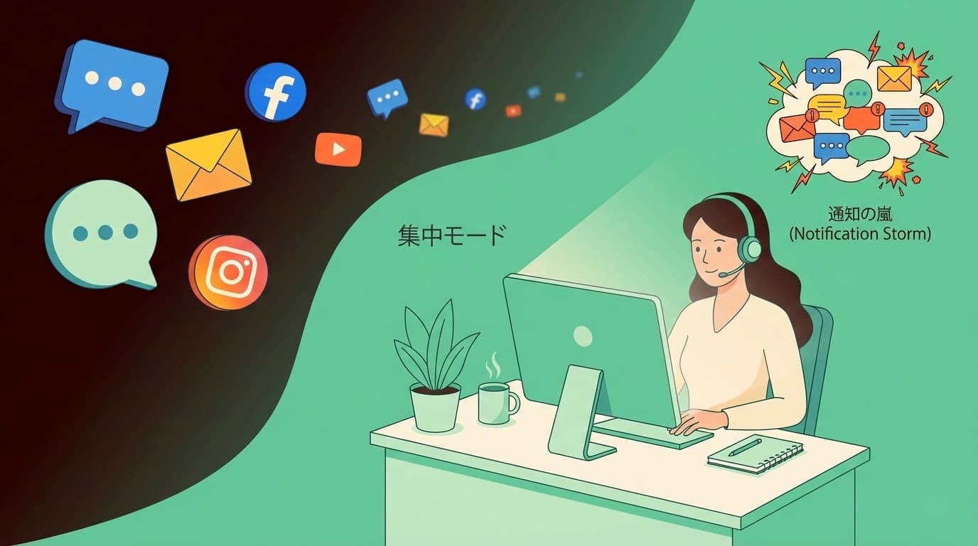 チャットツールの通知地獄から解放される！非同期コミュニケーションのすすめ