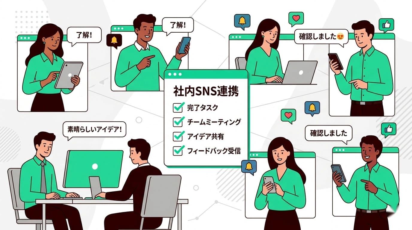 社内SNS導入で失敗しないための運用ルールと成功のポイント｜定着する仕組みづくり
