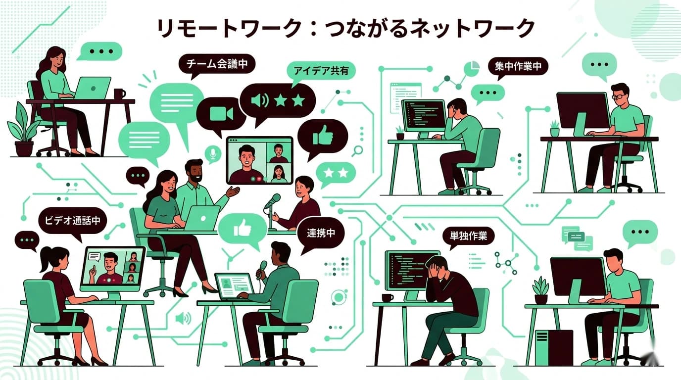 リモートワークで希薄になった社内コミュニケーションを復活させる方法
