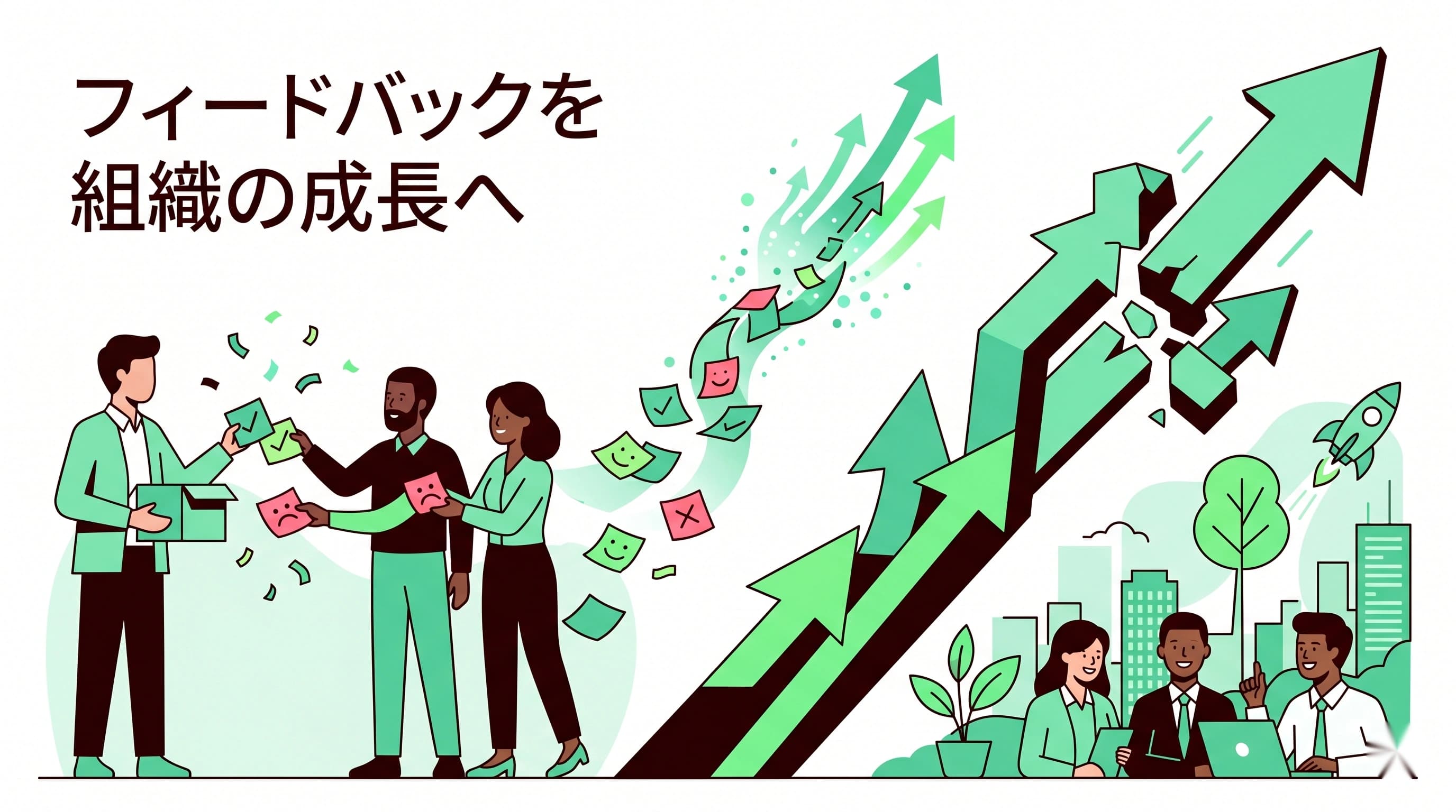 ネガティブな意見も宝に！社内フィードバックループの回し方