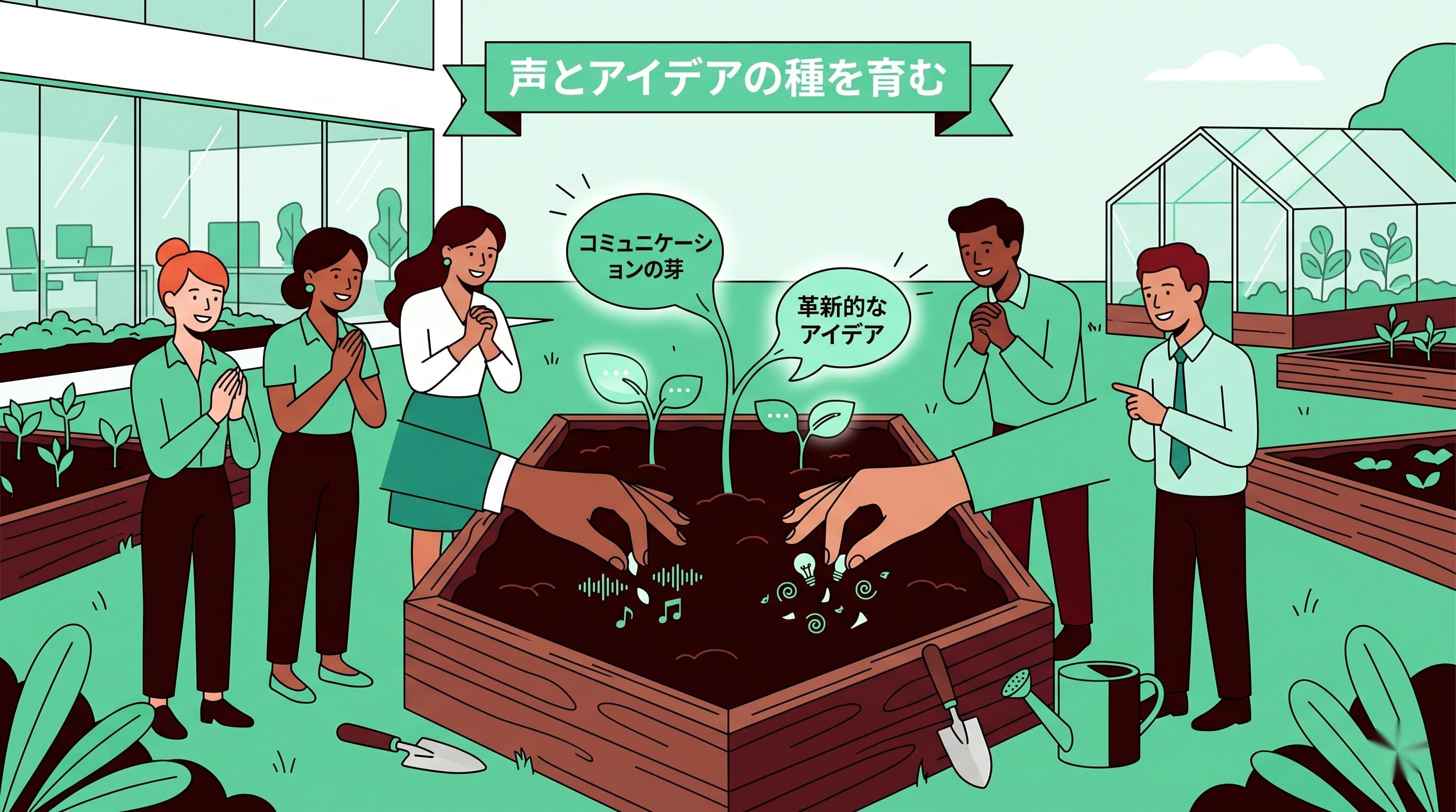 「声の種をまく」ことからはじめる組織改革のファーストステップ