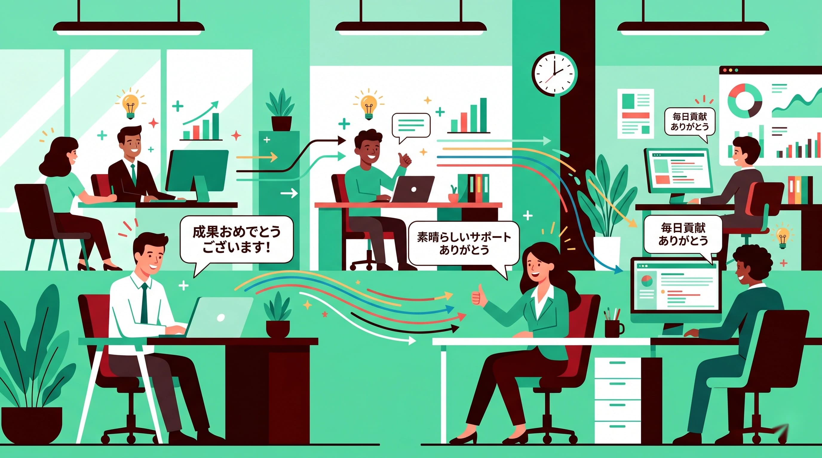 従業員の承認欲求を満たし、モチベーションを爆上げする仕組み