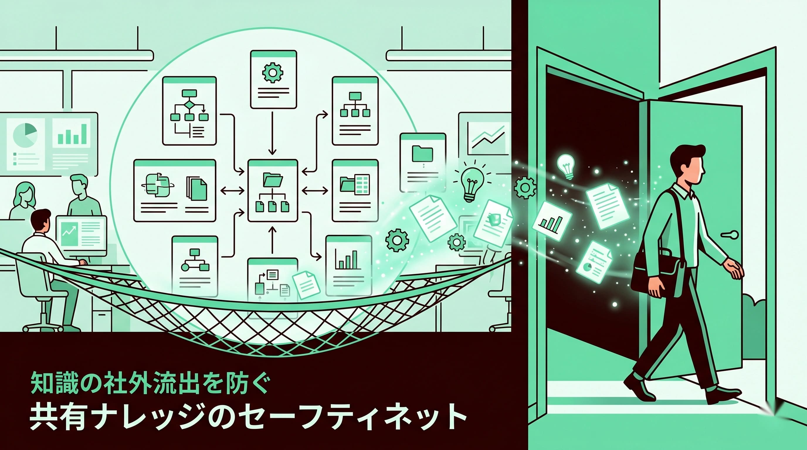 優秀な社員の退職でノウハウが消える…を防ぐリスク管理術