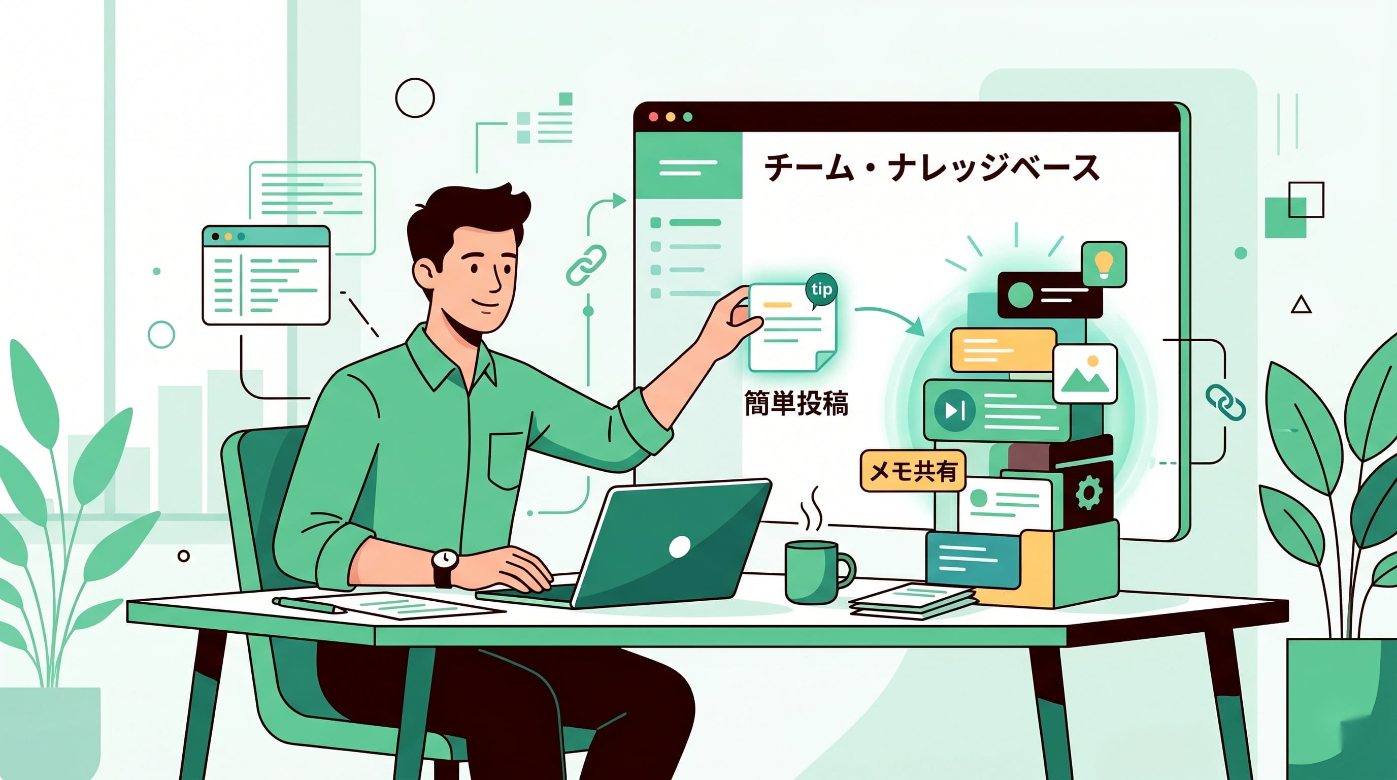 忙しい現場でもできる！「ついで投稿」でナレッジを貯める方法