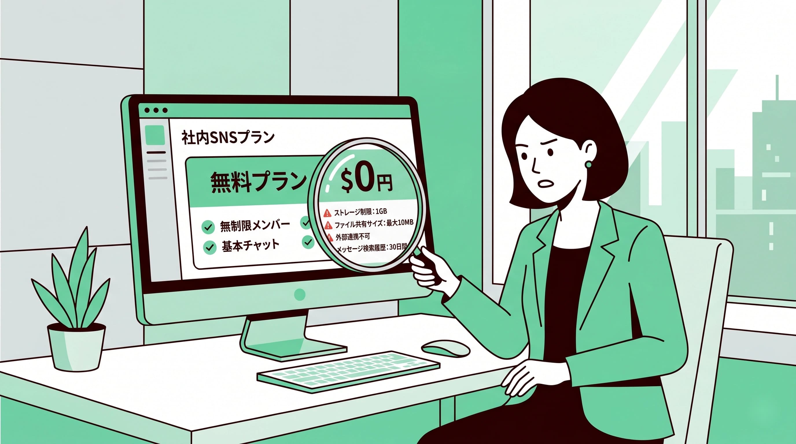 無料の社内SNSはどこまで使える？「無料 導入」の前に知るべき限界
